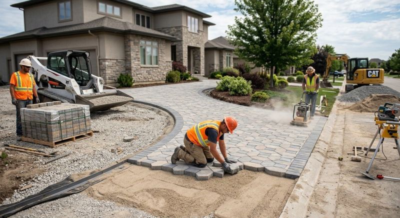 Driveway Pavers Installation in Littleton, CO