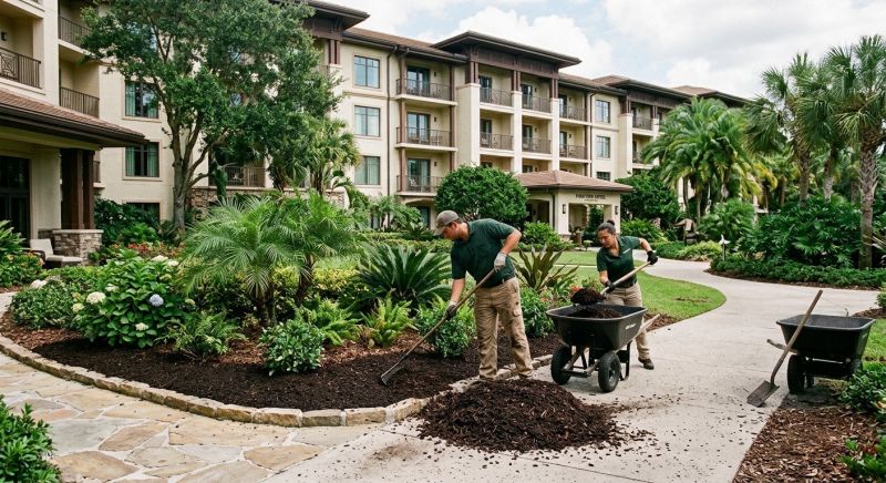 Apartment Mulching in Honolulu, HI