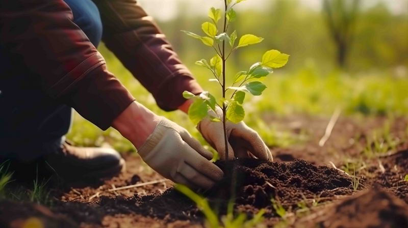 Apple Tree Planting in Ventura County, CA