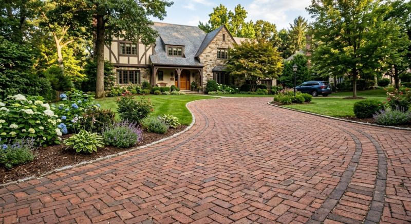 Brick Driveway Paving in Burlington, VT