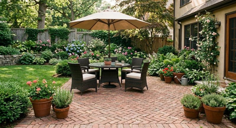 Brick Hardscape Construction in Manchester, NH