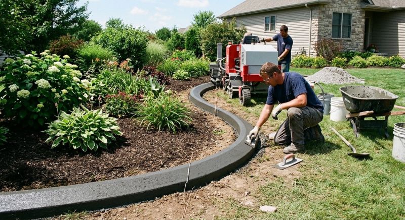 Cement Curbing Installation in Citrus County, FL