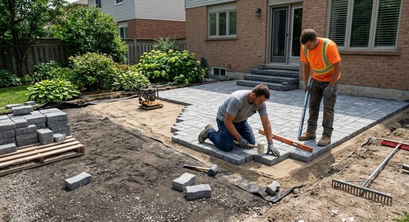 Cement Pavers Installation in Fairfield County, CT
