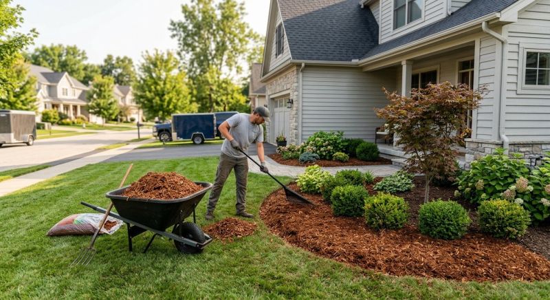 Cypress Mulch Installation in Honolulu, HI