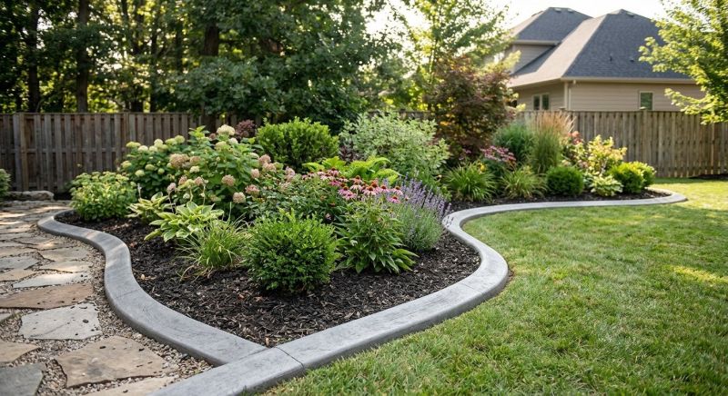 Flowerbed Curbing Installation in Citrus County, FL