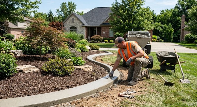 Garden Curbing Installation in Citrus County, FL