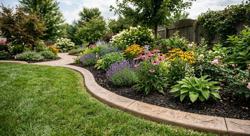 Garden Curbing Installation in Citrus County, FL