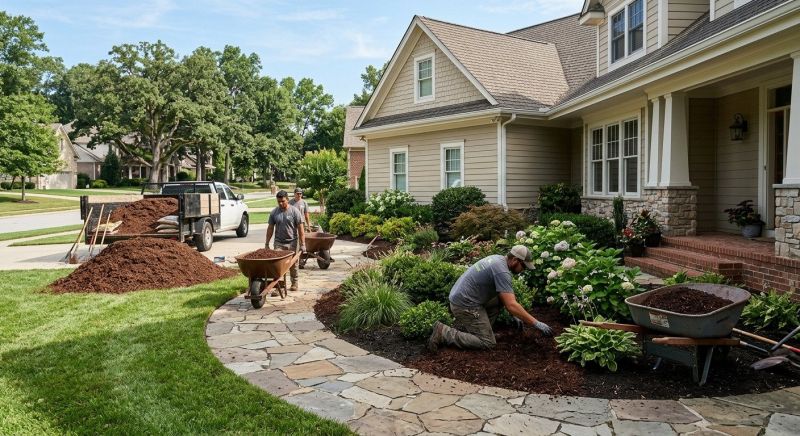 Garden Mulch Installation in Honolulu, HI