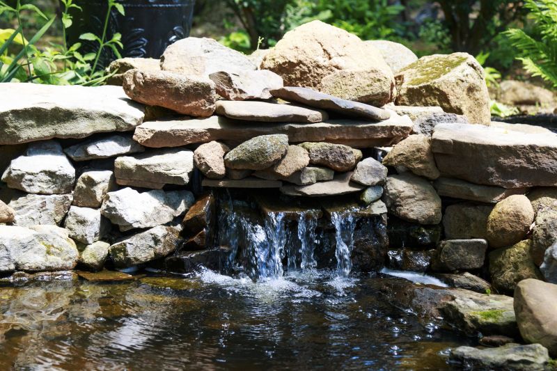 Garden Waterfall Installation in Honolulu, HI