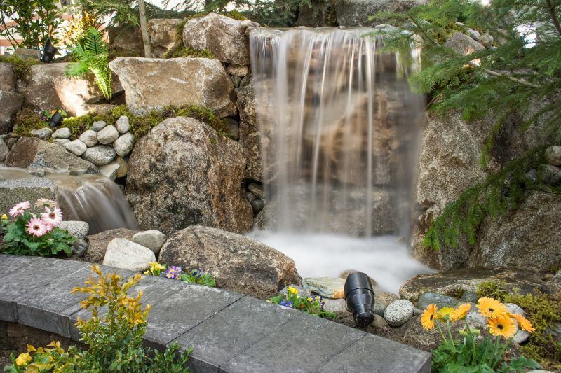Garden Waterfall Installation in Honolulu, HI