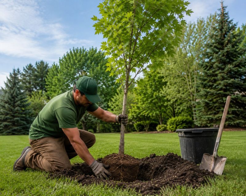 Oak Tree Planting in Honolulu, HI