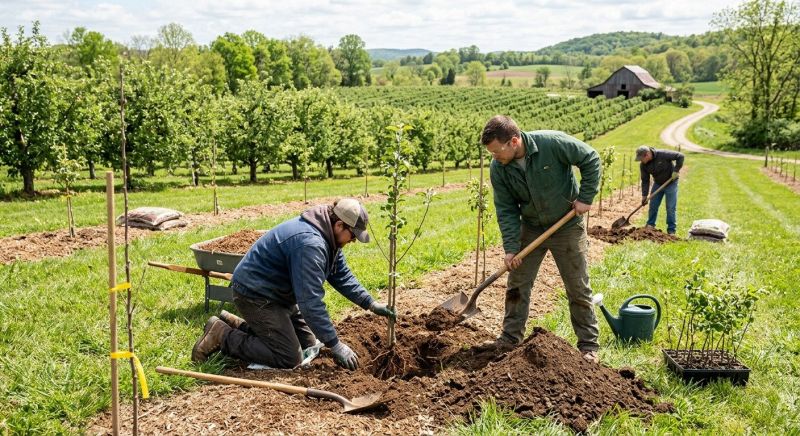 Orchard Planting in Ventura County, CA