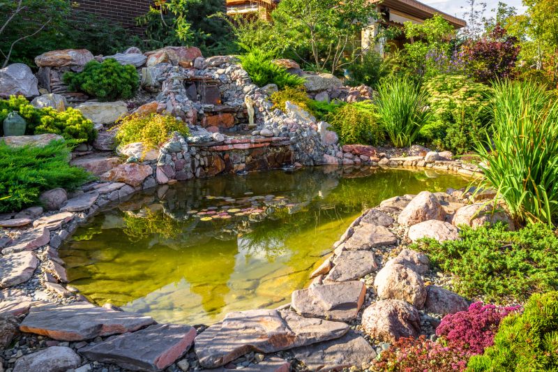 Pond Waterfall Construction in Honolulu, HI