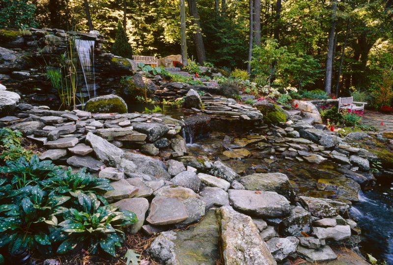 Pond Waterfall Installation in Honolulu, HI