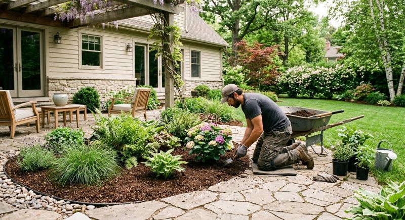 Pool Patio Landscaping in Ventura County, CA