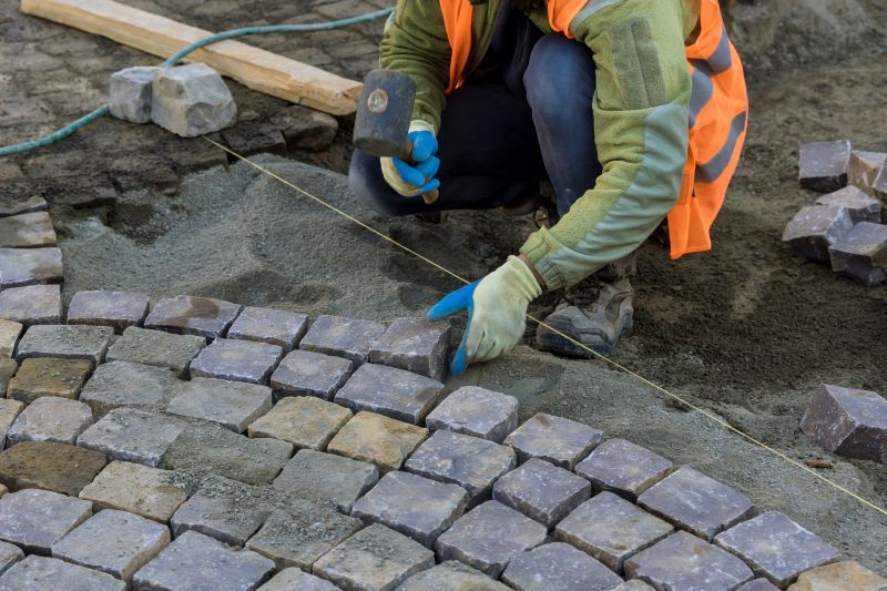 Sandstone Pavers Installation in Boston, MA
