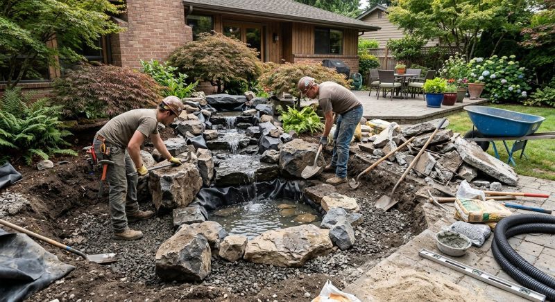 Water Feature Landscaping in Honolulu, HI